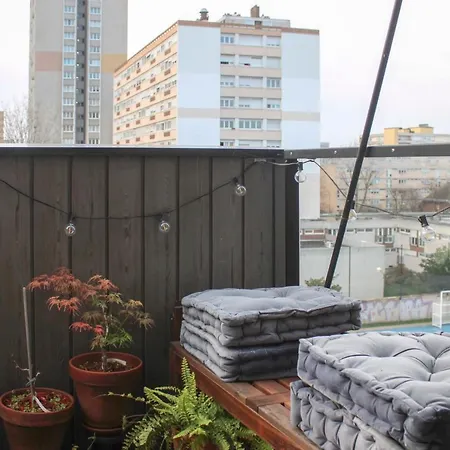 Spacious And Light-Filled Nest With Balcony Aubervilliers Exterior foto
